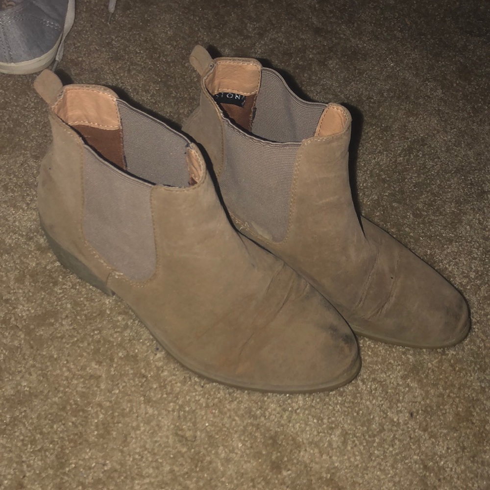 Brown Peasant Booties